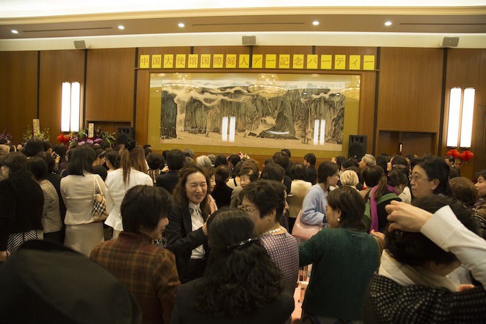 2015年03月06日　中国大使館　国際婦人デー記念パーティ