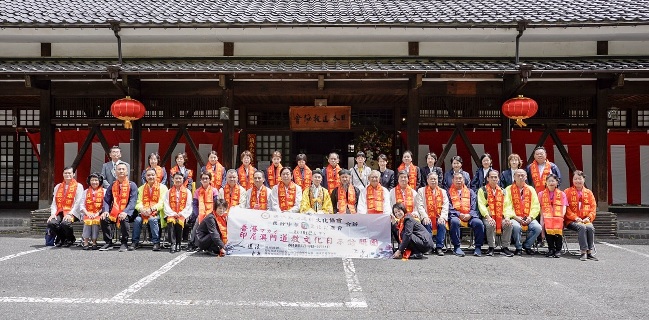 熱烈歓迎！香港インドネシア澳門道教文化日本訪問団の皆様と記念撮影